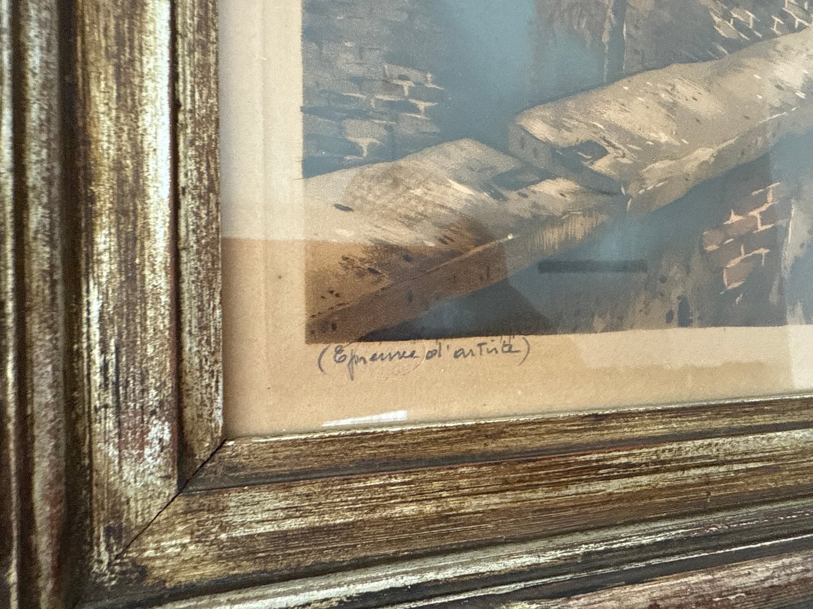 Kunstwerk, Antiek en Kunst, Ophalen, Gesigneerd