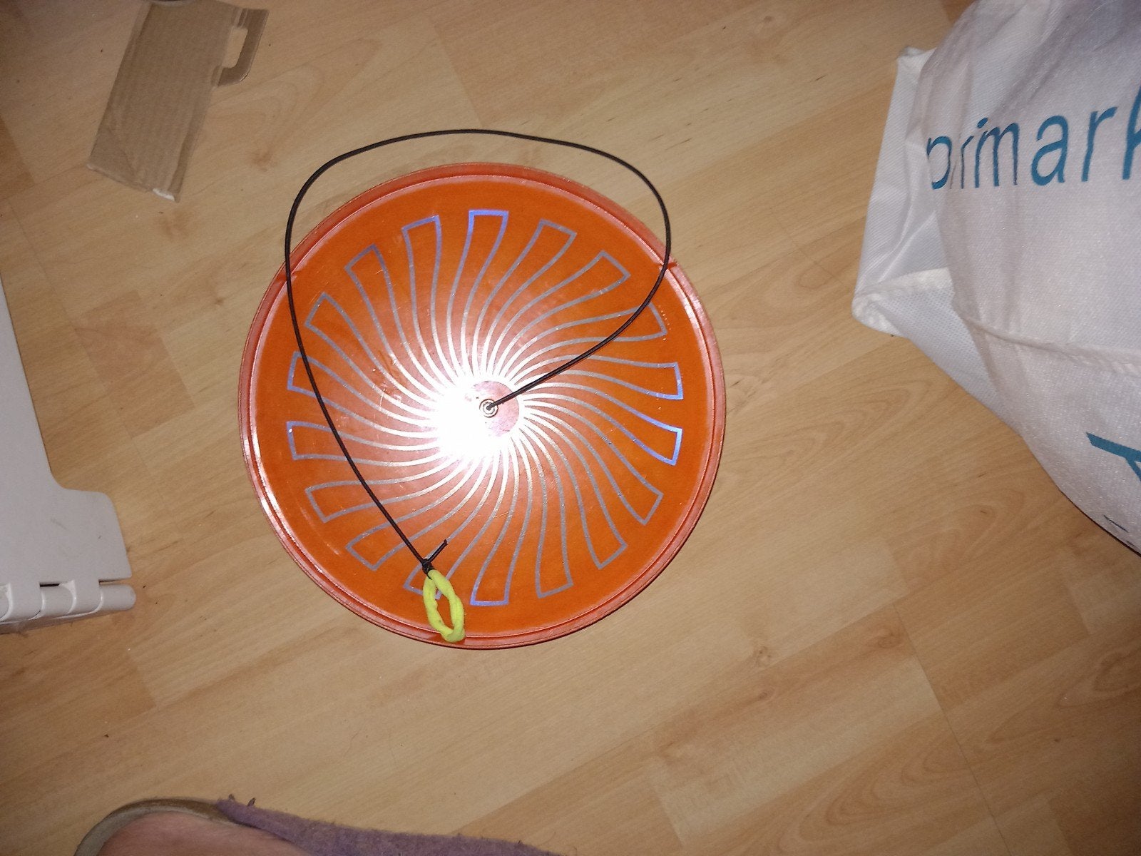 Frisbee, Ophalen, Nieuw