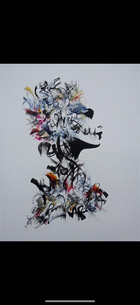 Angel 41 — Rusteloze verkenningen (2021), Antiek en Kunst, Kunst | Schilderijen | Abstract, Ophalen