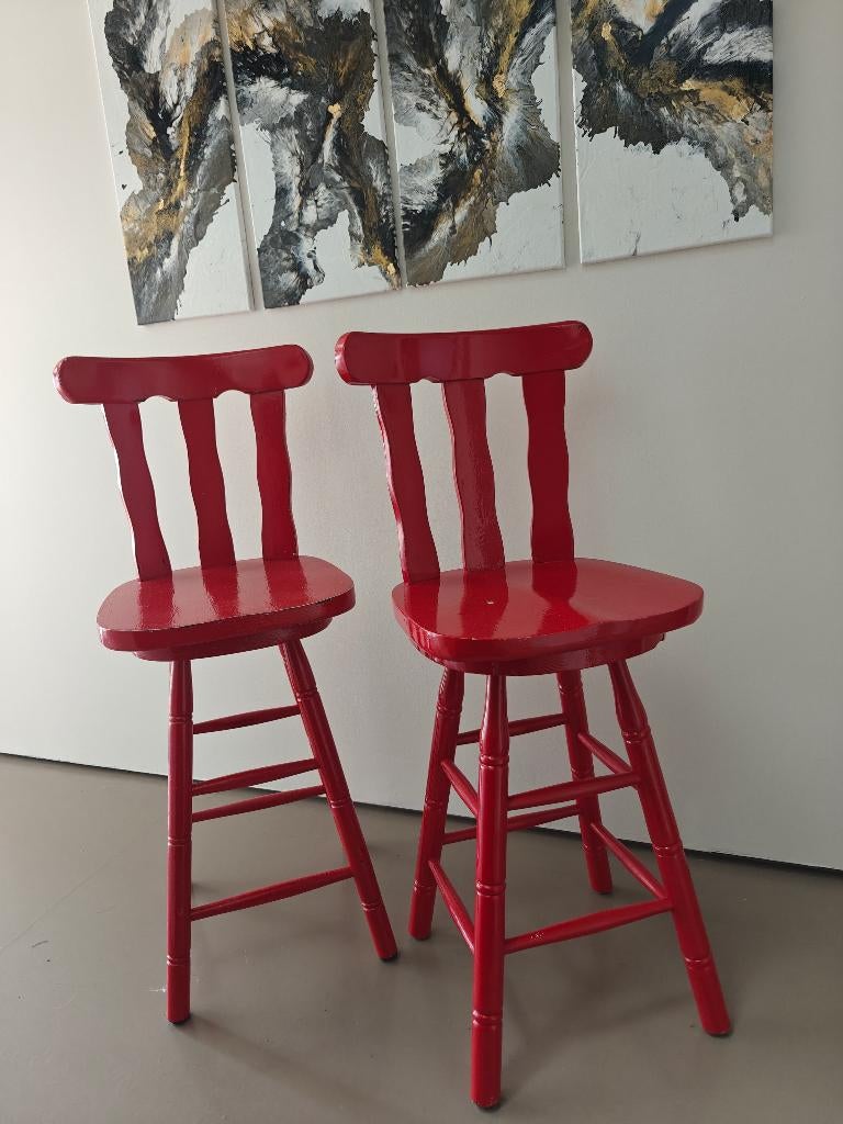 Barkruk, Huis en Inrichting, Ophalen, Hout