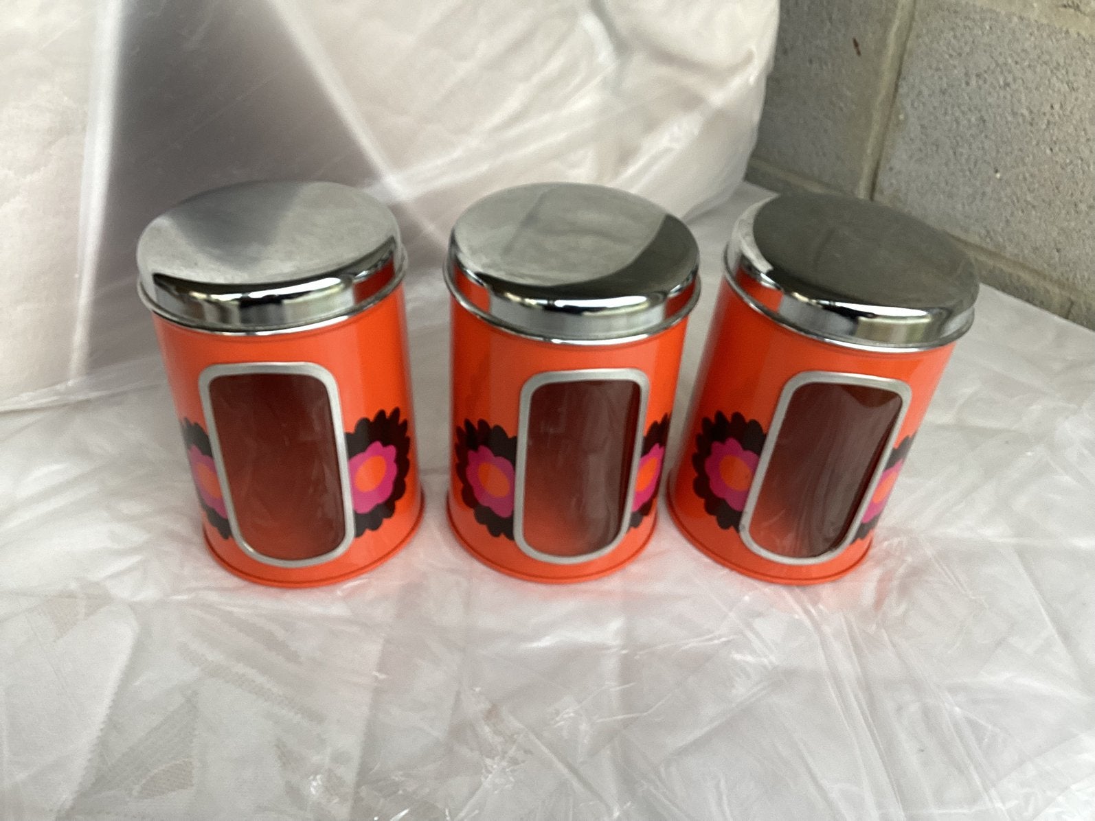 Retro keuken voorraad potten, Ophalen, Nieuw, Voorraadpot, Metaal