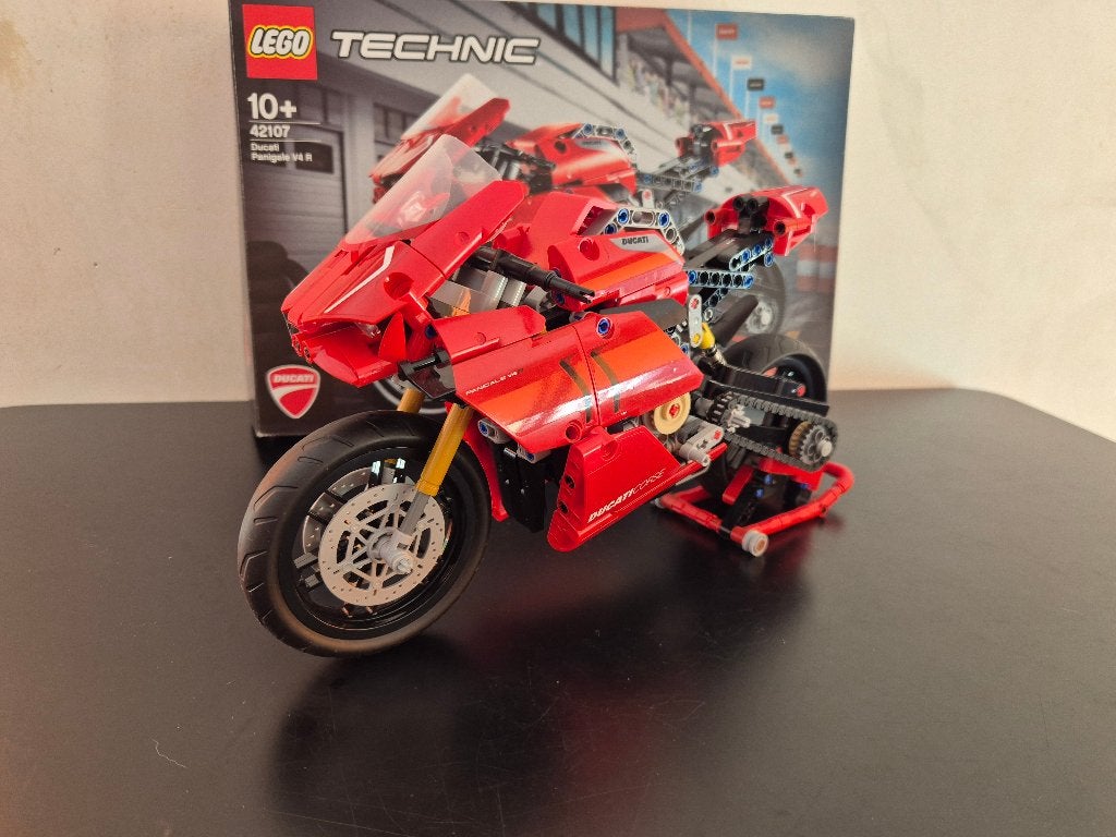 LEGO Technic - 42107 - Ducati Panigale V4R, Ophalen, Gebruikt, Lego, Inclusief instructies