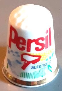 dés a coudre de collection serie marque publicitaire (7), Enlèvement ou Envoi, Comme neuf, Porcelaine