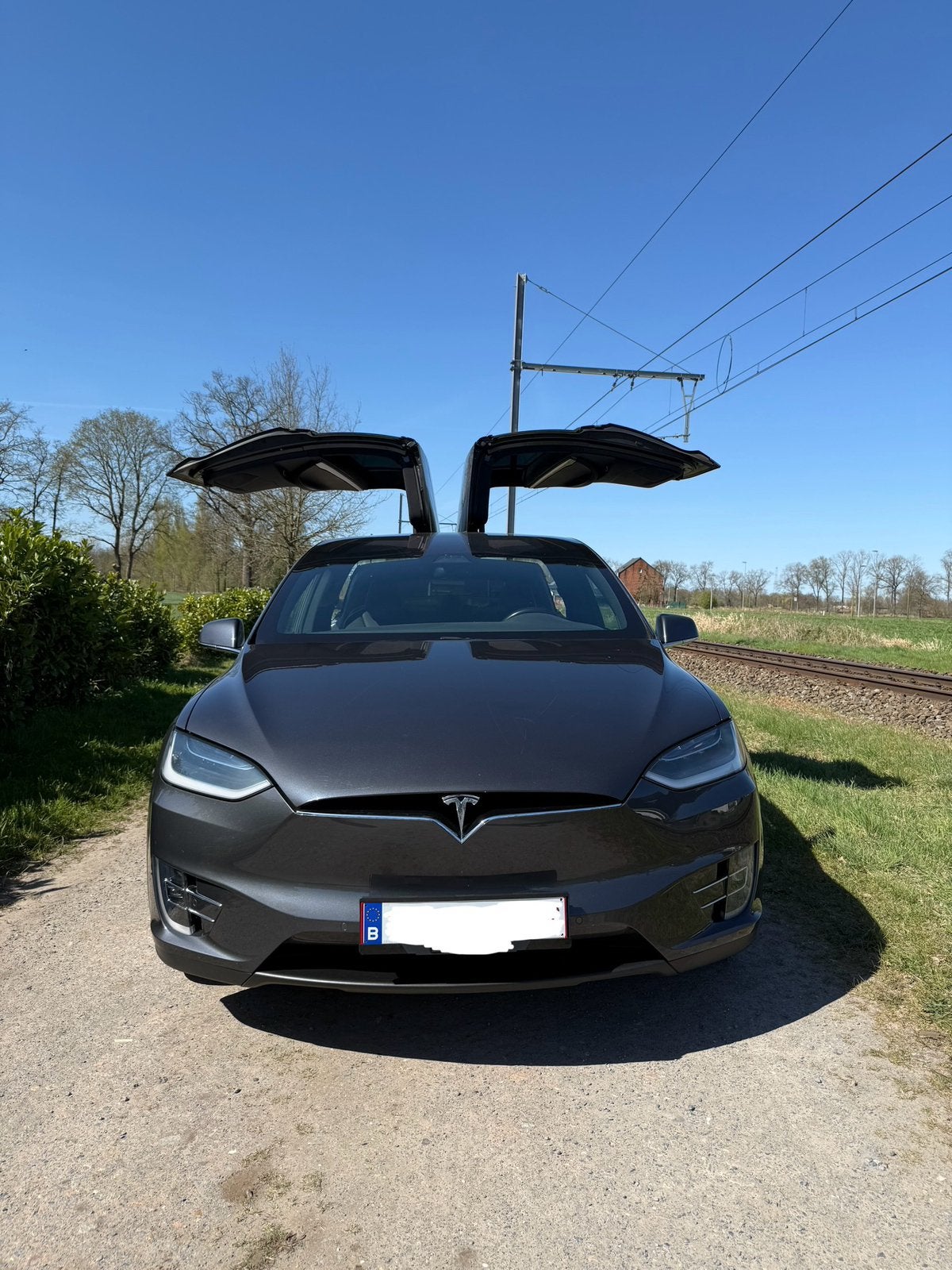 Tesla model X 75D 2018, Auto's, Model X, Trekhaak, Particulier, Te koop