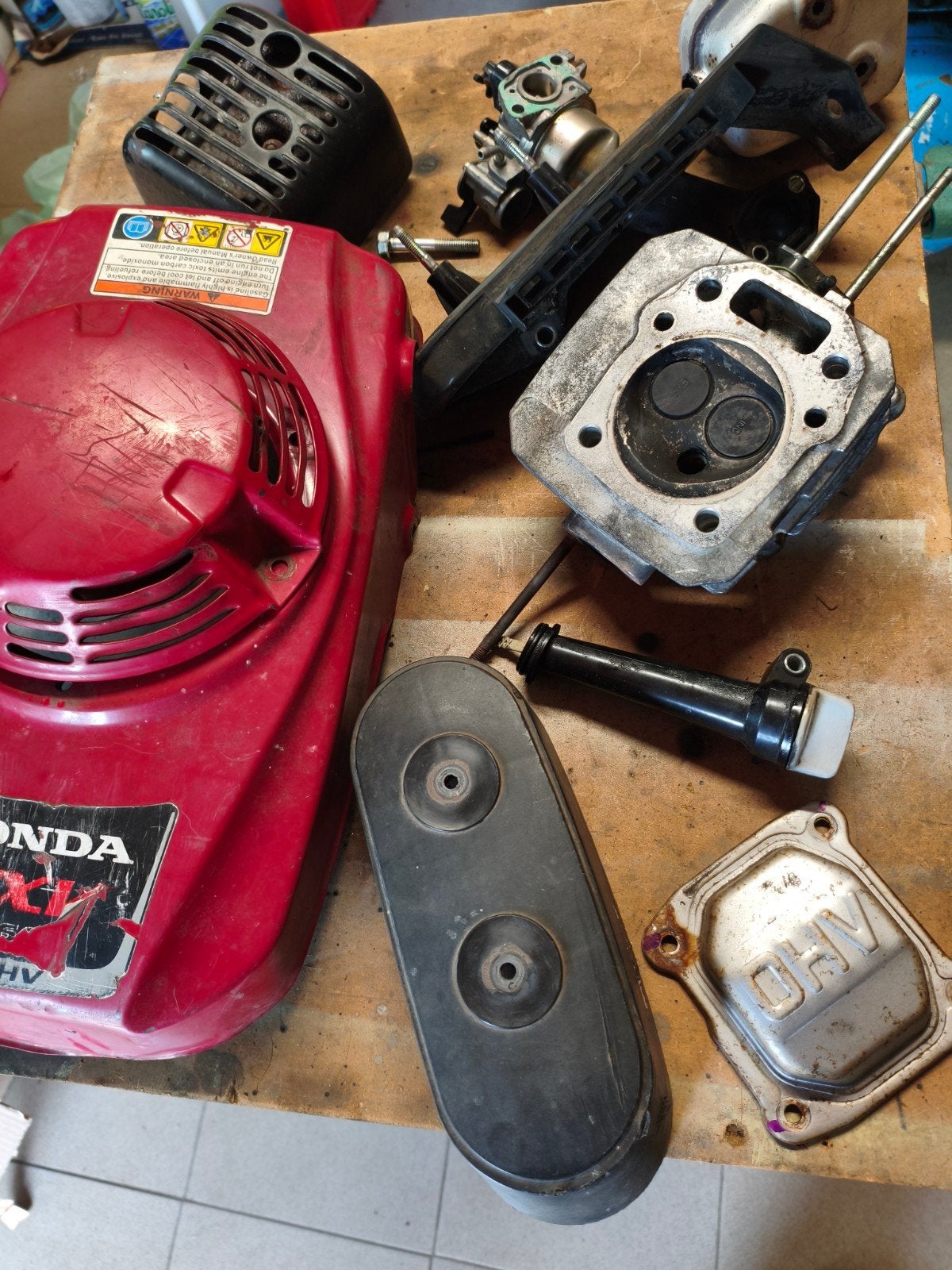 Honda gxv 160 grasmaaier onderdelen, Ophalen