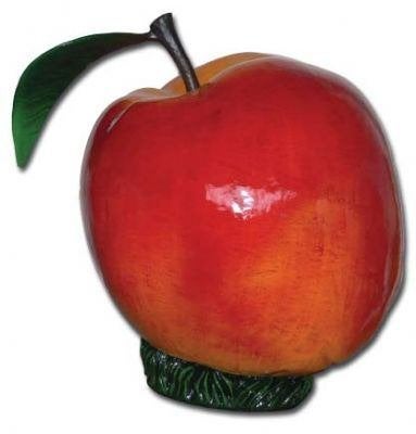 Pomme 140 cm — Décoration en forme de pomme géante, Enlèvement, Neuf