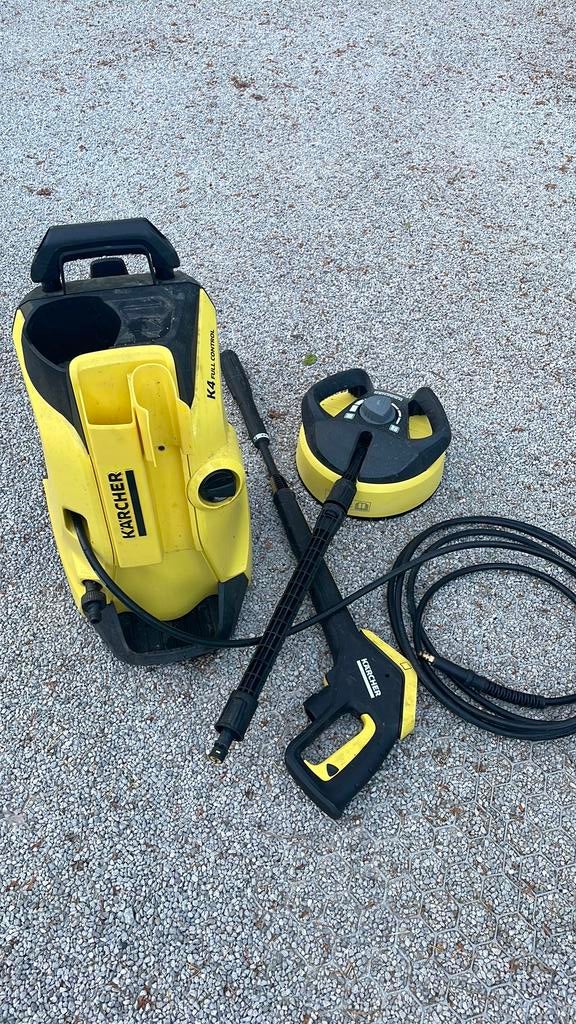 Karcher K4 100% werkzaam, Ophalen, Gebruikt, Elektrisch, Met regelbare waterdruk