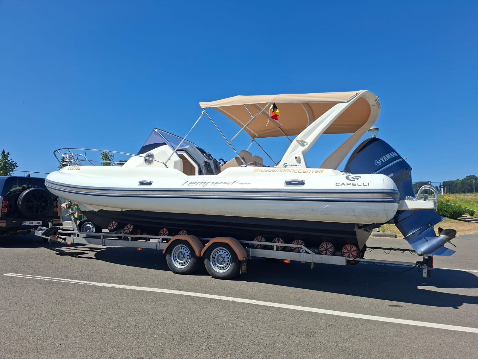 Capelli 850WA, Watersport en Boten, Ophalen, Elektrisch, Anker, Yamaha
