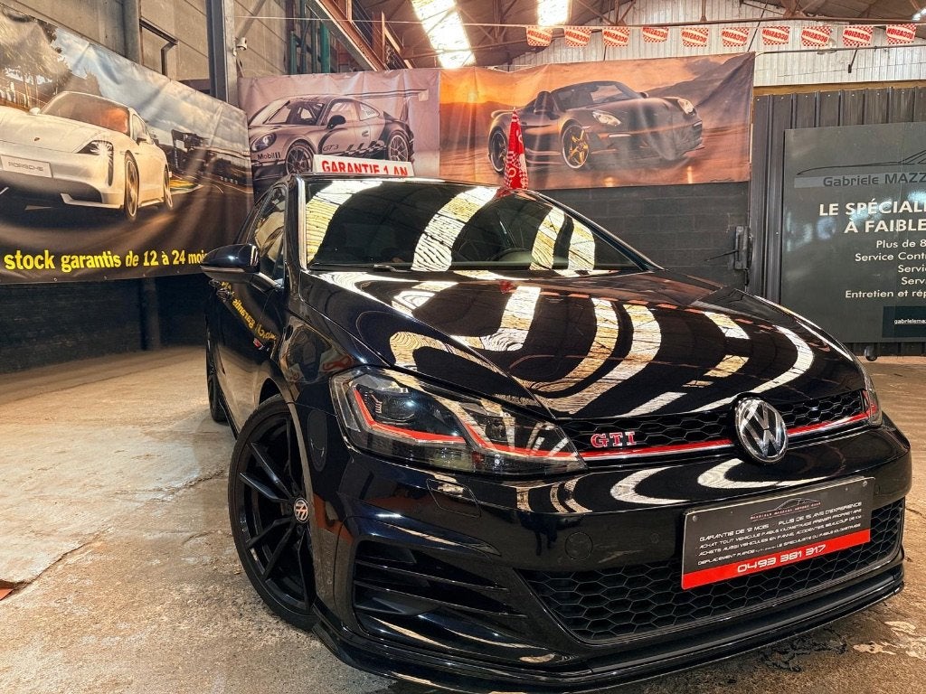 Volkswagen Golf 7.5 GTI TCR DSG Cockpit Xenon GPS, Automaat, Dealer onderhouden, Euro 6, Leder