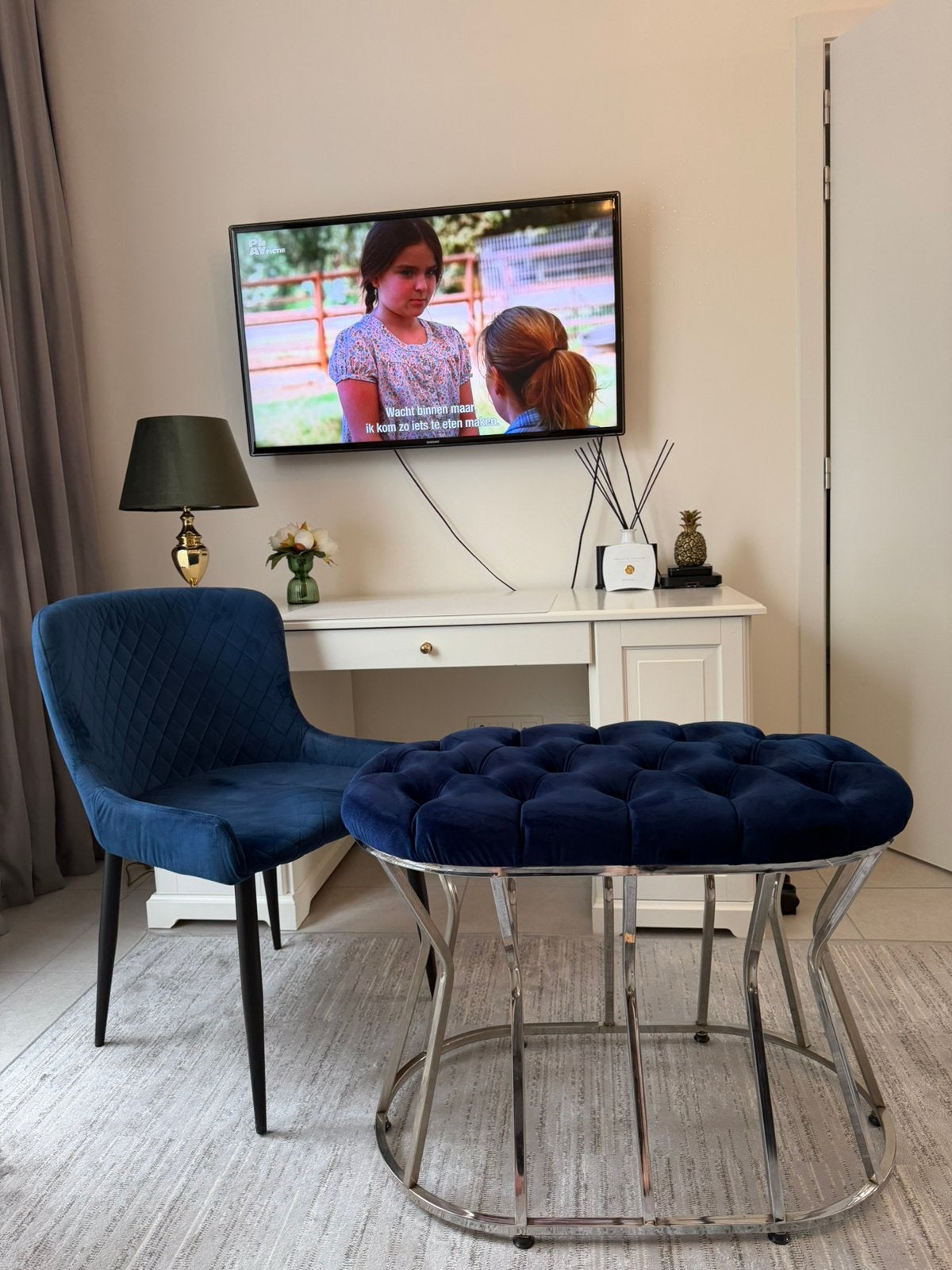 Pouf. Nouveau. 200€, Maison & Meubles, Enlèvement, Comme neuf