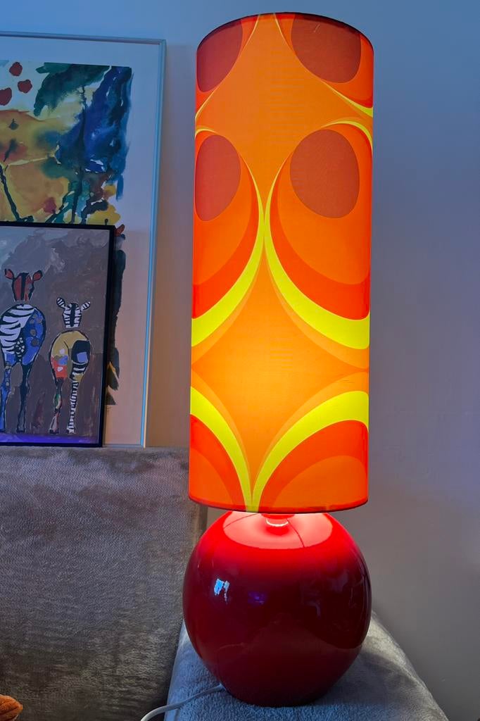 Lampe a poser abat-jours fait main, Enlèvement ou Envoi
