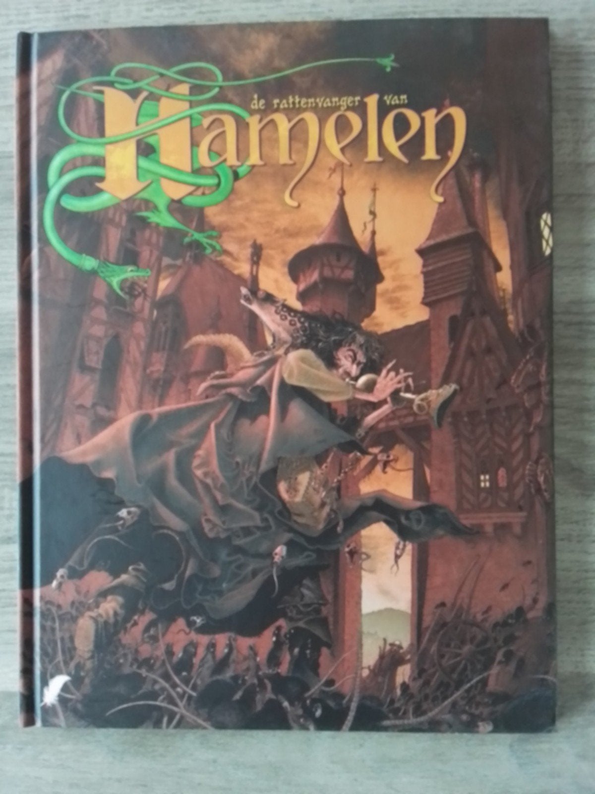 rattenvanger van hamelen HC, Boeken, Stripverhalen, Ophalen of Verzenden, Zo goed als nieuw