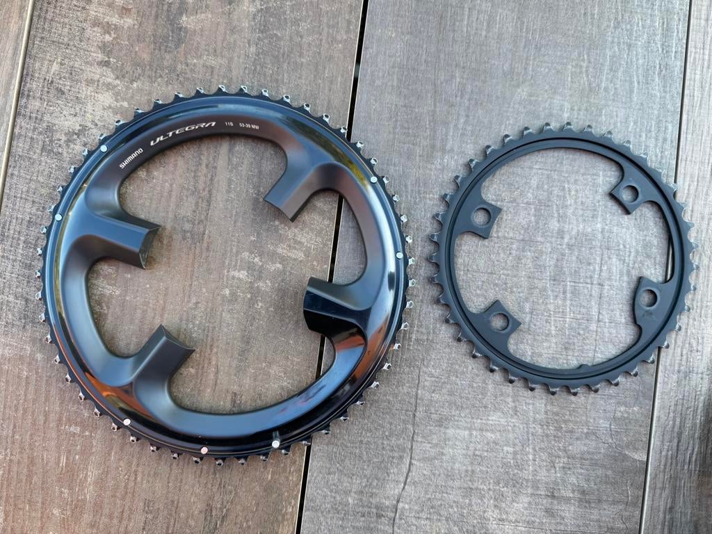 Shimano ultegra r8000 53 - 39, Ophalen, Zo goed als nieuw