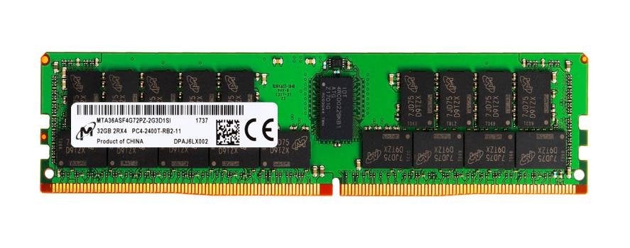 32GB 2Rx4 PC4-2400T DDR4-2400 Registered ECC, Micron / HP