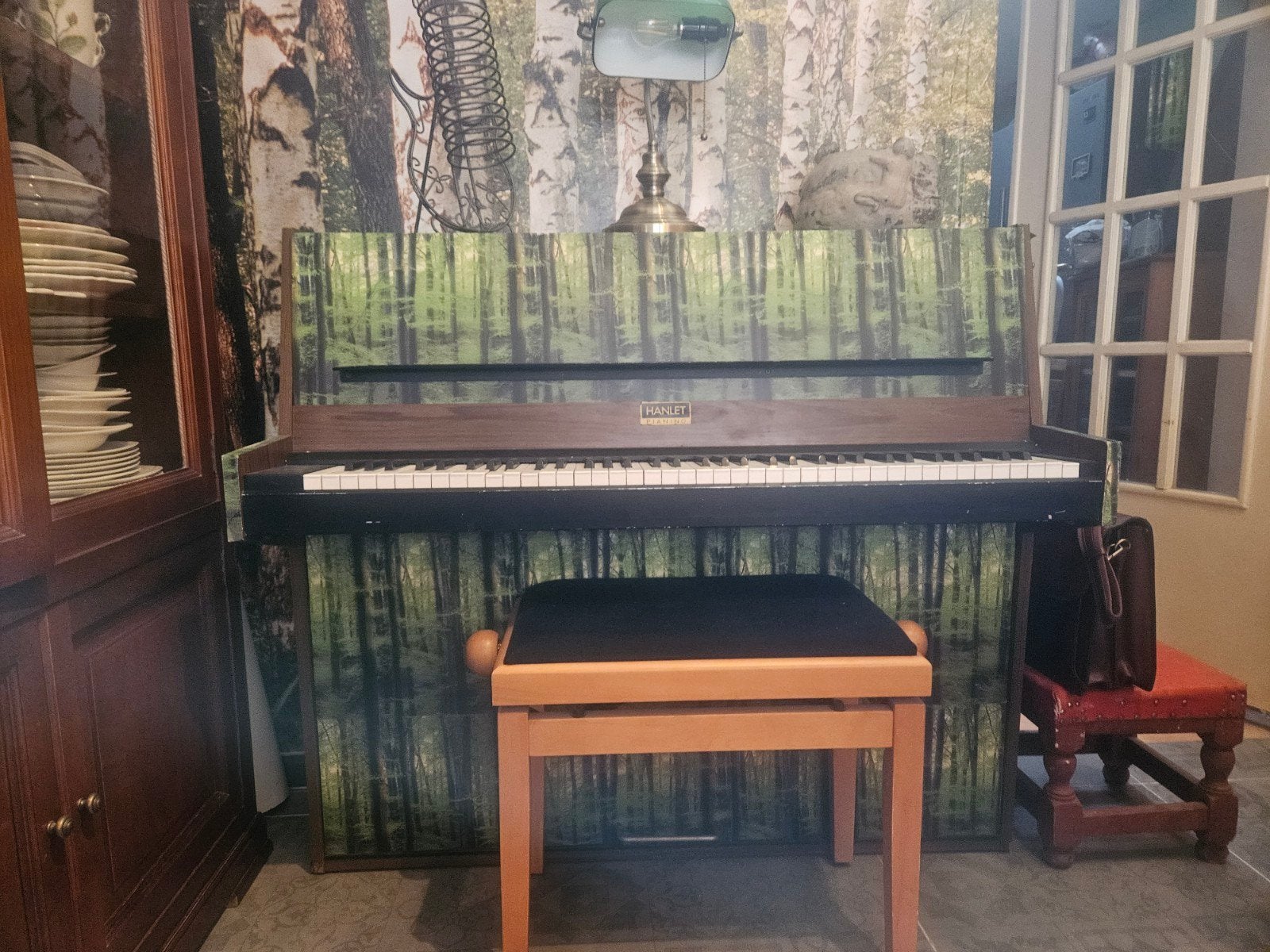 Piano Hanlet, en très bon état., Enlèvement ou Envoi, Piano