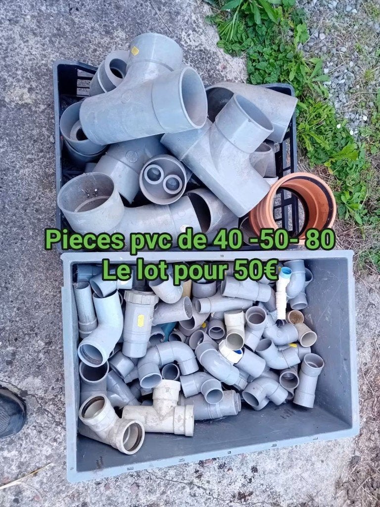 Plomberie, Bricolage & Construction, Enlèvement, Neuf, PVC, Coudes
