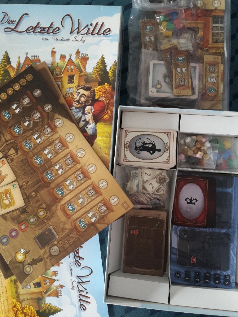 Nieuw spel Der Letzte Wille, 2-5 spelers, + 1 gratis promo, Ophalen of Verzenden, Nieuw, CGE