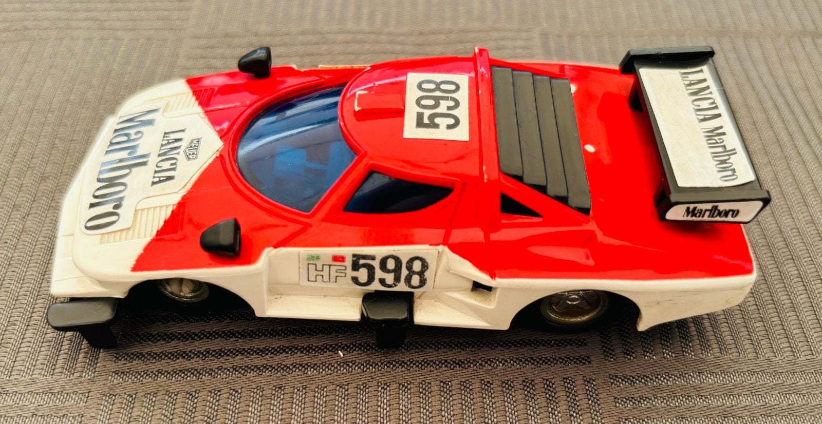 Lancia Stratos Turbo Gr.5 Slotcar, Ophalen of Verzenden, Gebruikt, Auto