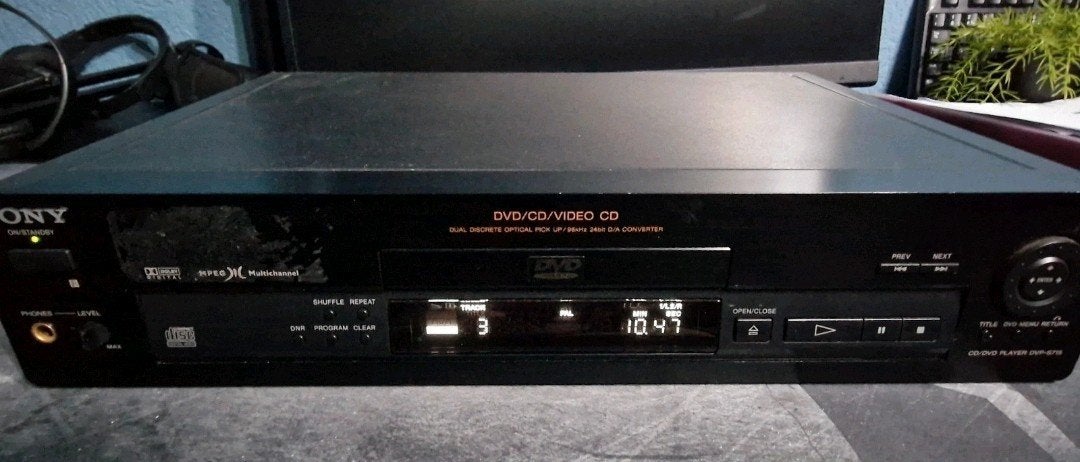 Lecteur DVD/CD/VideoCD Sony DVP-S715, TV, Hi-fi & Vidéo, Tuners, Enlèvement ou Envoi