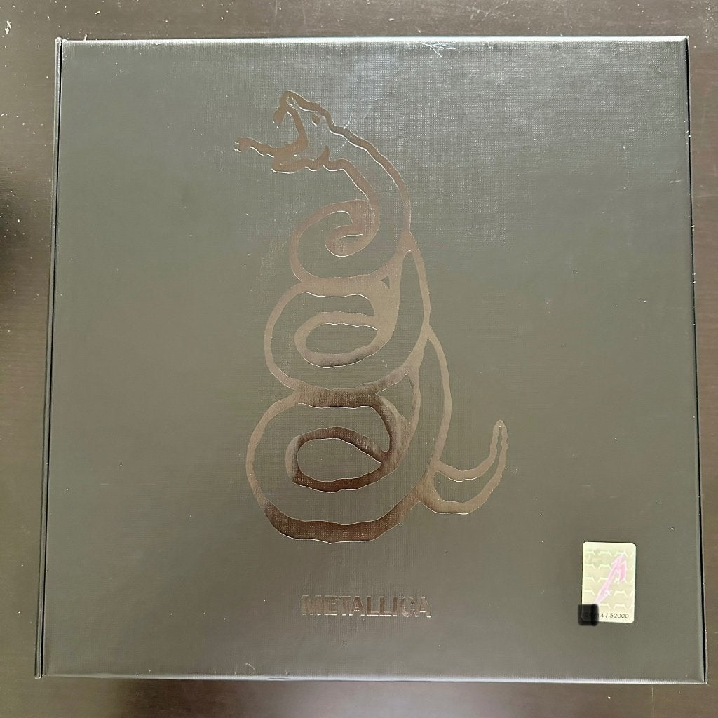 Metallica Remastered Deluxe boxset 05 Metallica Black Album, Boxset, Heavy metal, Ophalen of Verzenden, Zo goed als nieuw