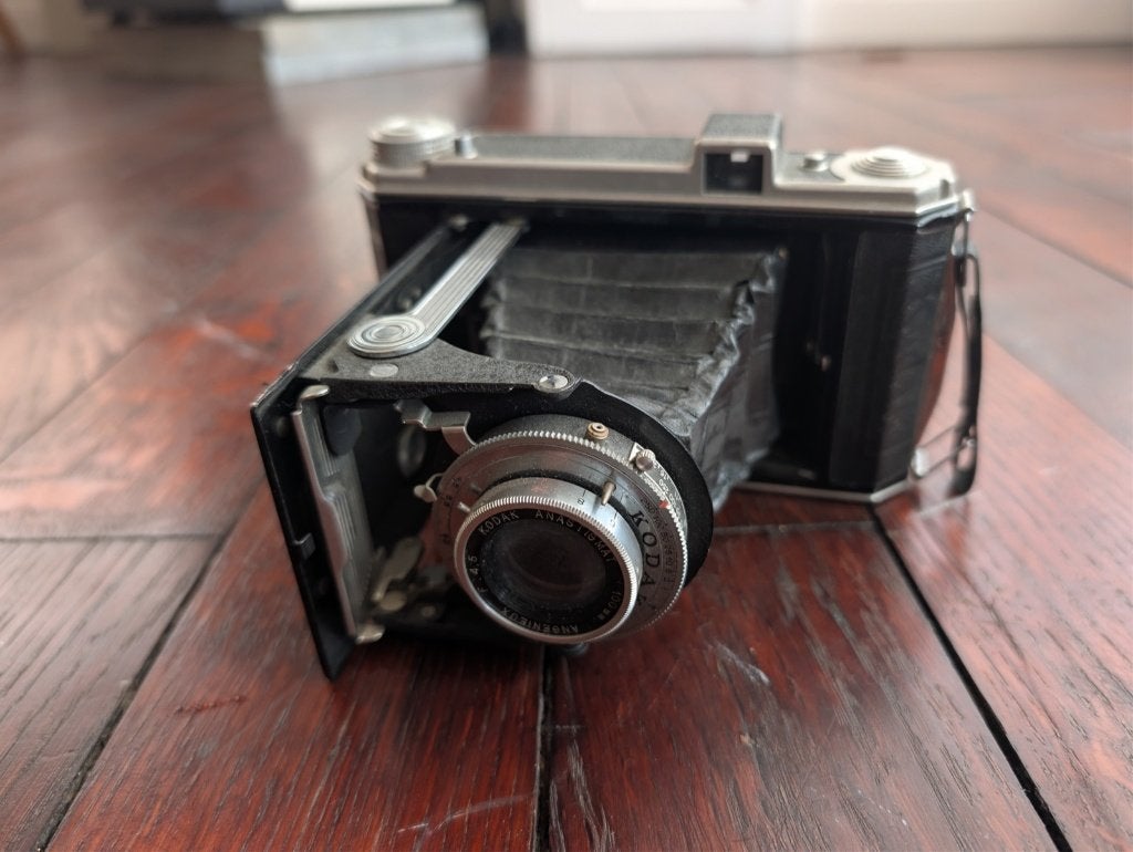 Kodak appareil photo pliant vintage, Enlèvement ou Envoi, Utilisé, Kodak