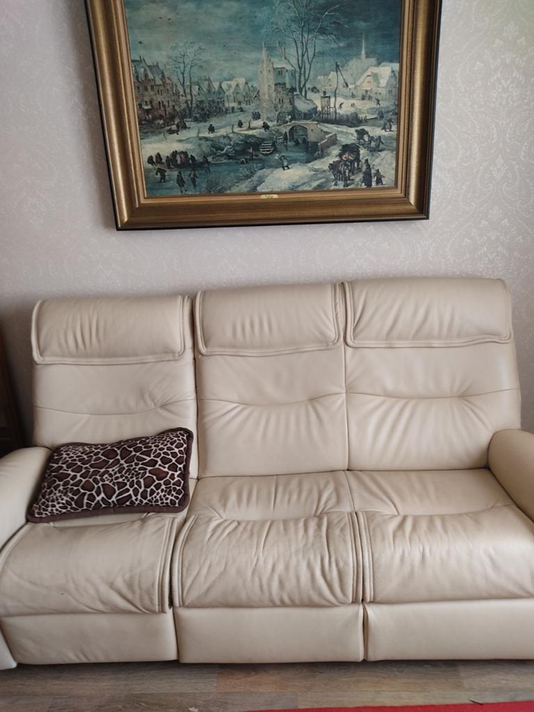Leder salon, Huis en Inrichting, Ophalen