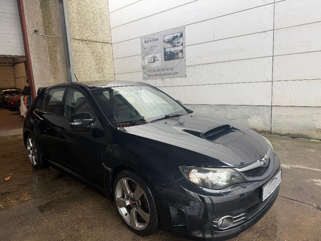 Subaru Impreza WRX STI 2.5 Turbo AWD 300pk *Lichte Vracht*, Auto's, Zwart, 4 cilinders, Zwart, 2457 cc