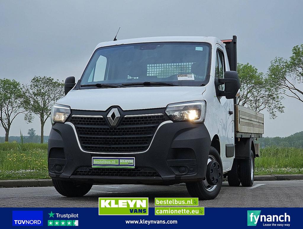 Renault MASTER 2.3 Open-Laadbak Euro6 !, Auto's, Bestelwagens en Lichte vracht, Renault, Wit, Bedrijf, Te koop