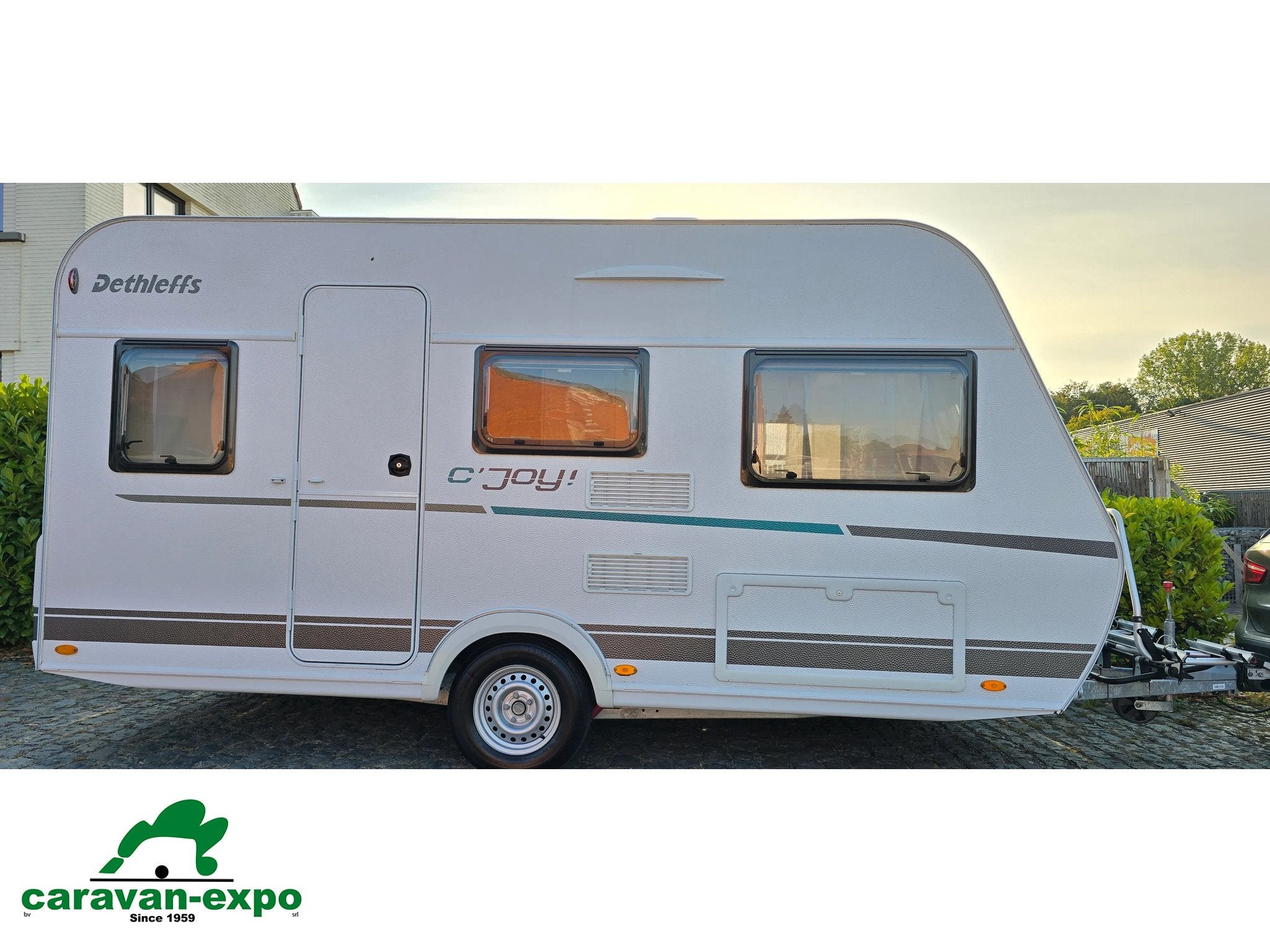 DETHLEFFS C-JOY 410 QL, Caravans en Kamperen, Caravans, Bedrijf, 750 - 1000 kg, Tot en met 4, Dethleffs