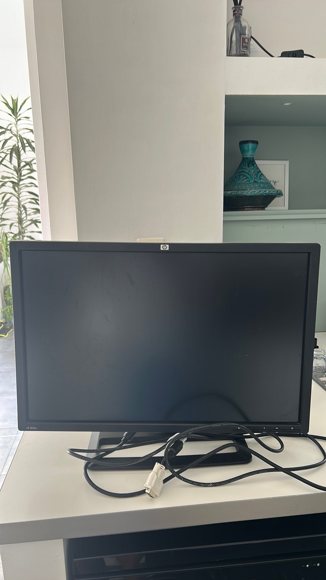 Ecran de pc HP ZR24w 60hz, Informatique & Logiciels, Moniteurs, Enlèvement, Utilisé