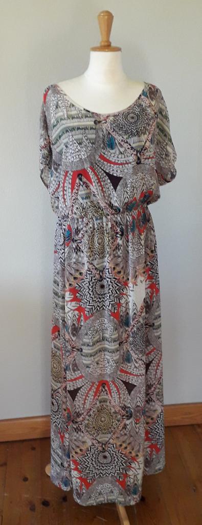 Lange jurk van FOREVER21 maat L, Kleding | Dames, Ophalen of Verzenden, Maat 42/44 (L)