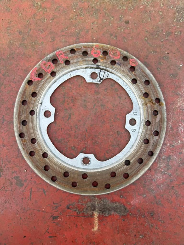 Honda CBR 600 900 RR achterste remschijf, Ophalen