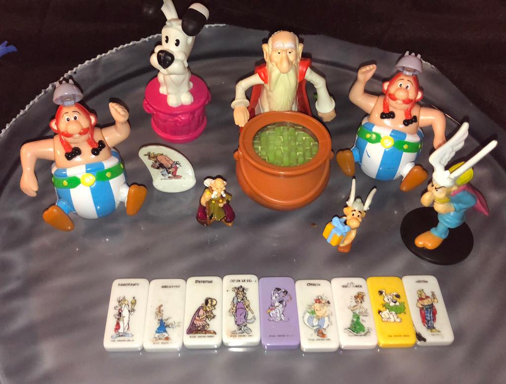 Figurines Astérix et Obelix