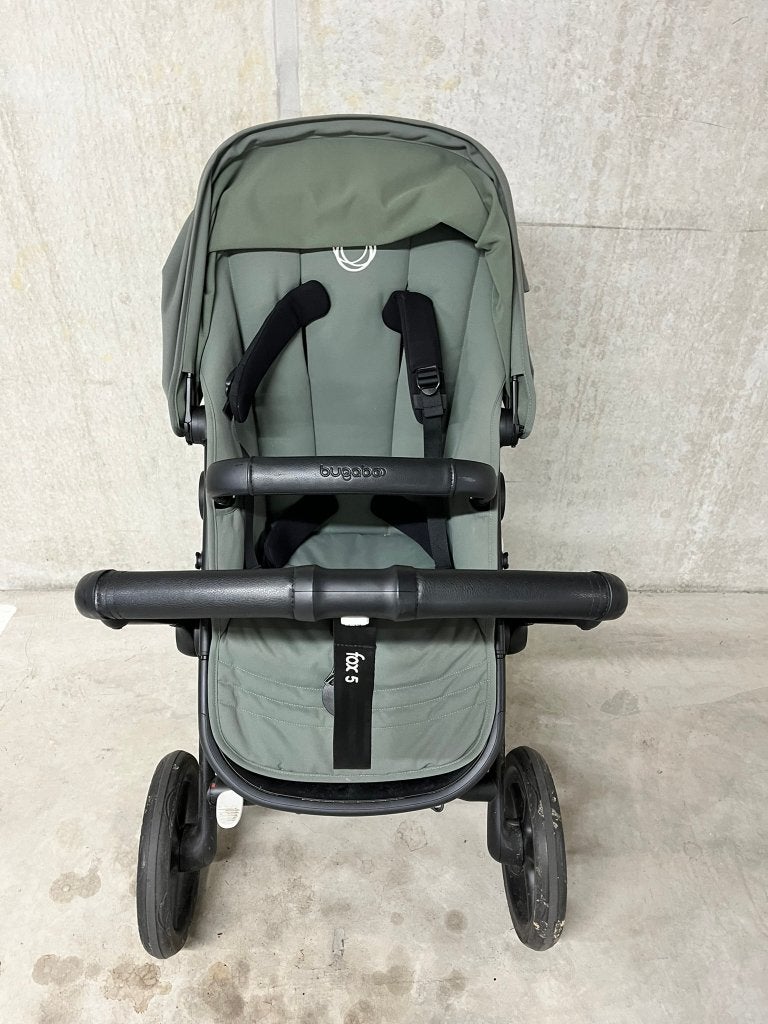 Bugaboo Fox5 Forest Green - en bon état (2024), Enlèvement, Comme neuf, Autres marques, Ombrelle