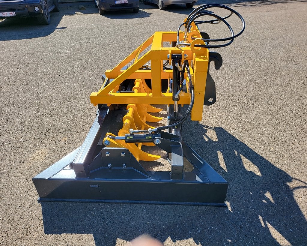 Egalisatieframe met tanden, Ophalen