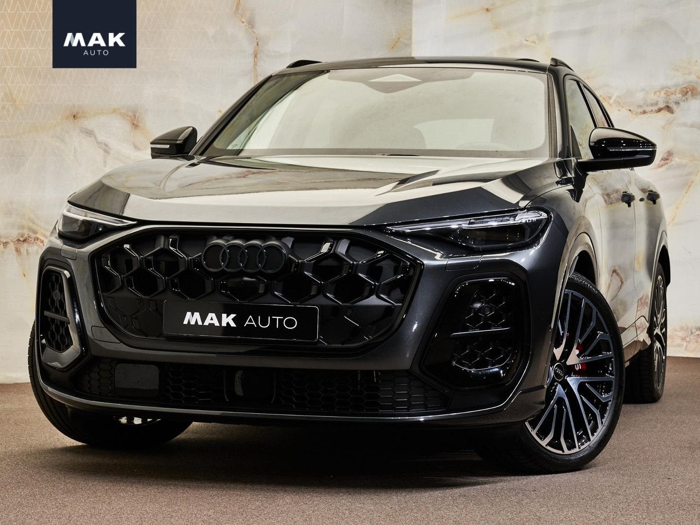 Audi SQ5 3.0 TFSI Quattro , Tech pro, pano, 21", tr.haak, lu, Auto's, Automaat, 186 g/km, Zwart, Adaptive Cruise Control