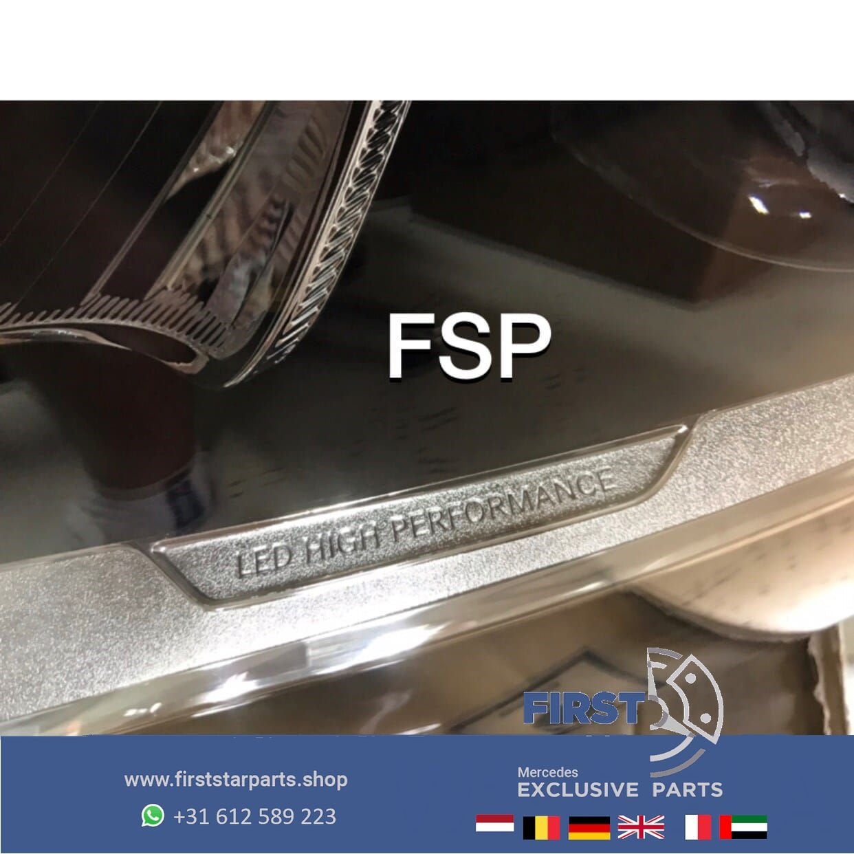 W156 FACELIFT LED KOPLAMP LINKS Mercedes GLA 2016-2020 High, Utilisé, -, -, Enlèvement ou Envoi