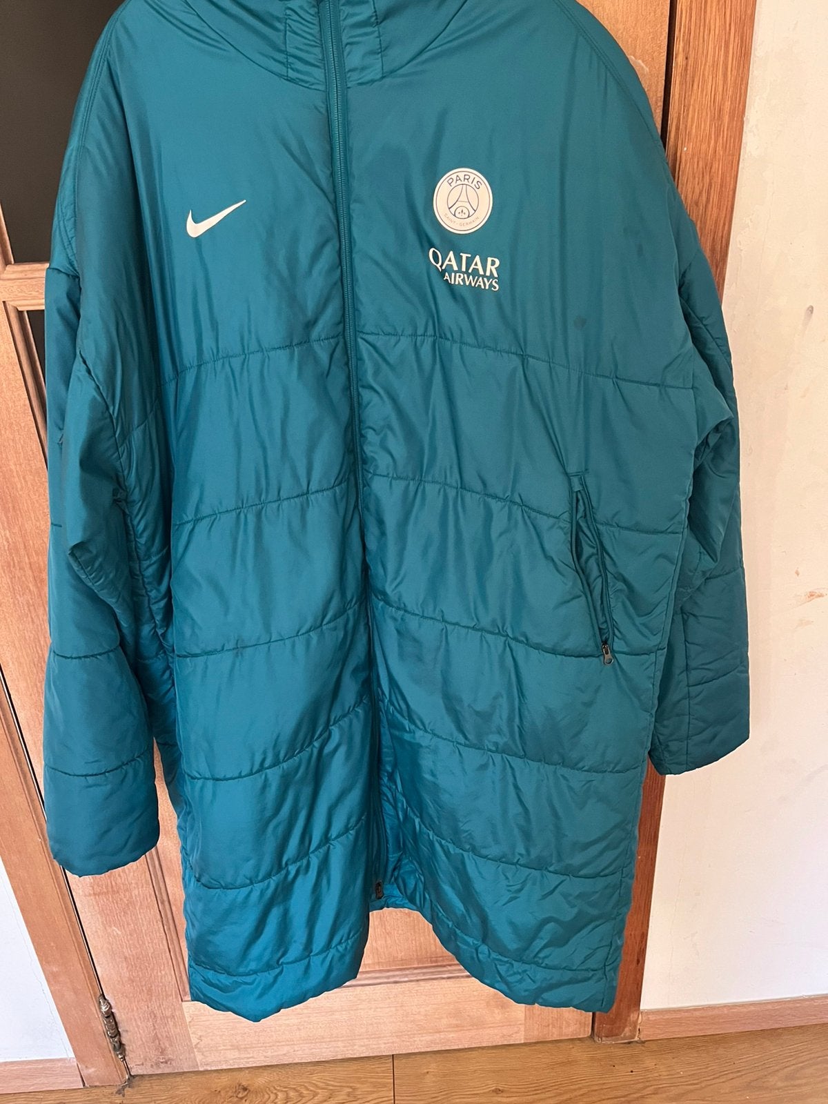Nike PSG Paris Saint-Germain Lange Winterjas – Maat XXL, Ophalen, Zo goed als nieuw, Overige maten, Overige kleuren