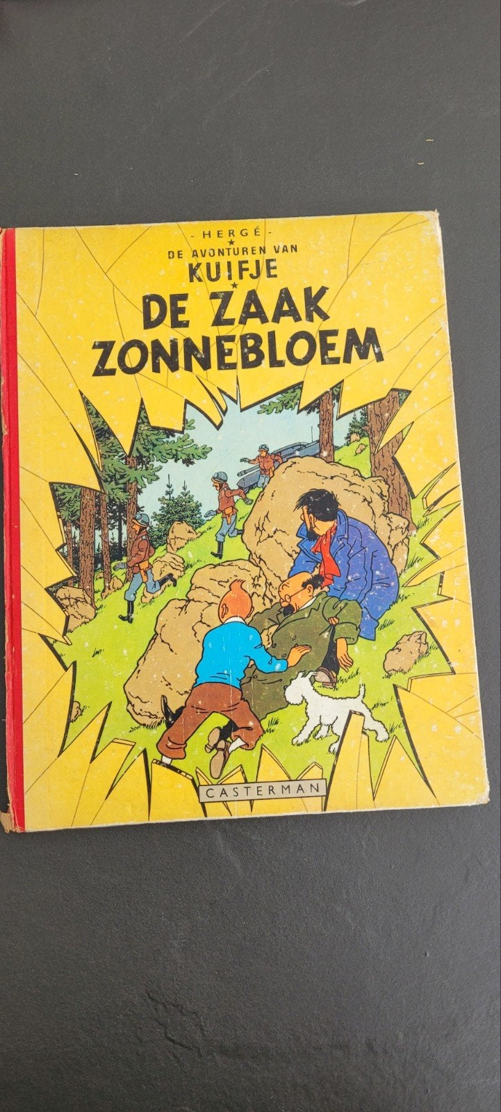 Tintin - L'affaire Sunflower, Une BD, Utilisé, Hergé (George Rémi), Enlèvement ou Envoi