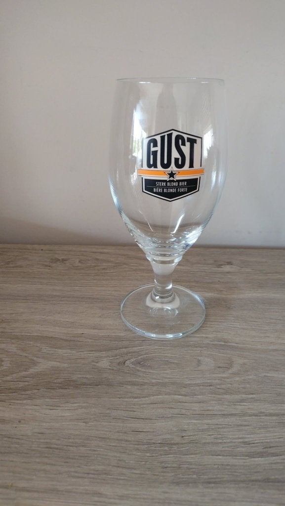 Glas gust, Verzamelen, Ophalen of Verzenden, Nieuw, Bierglas