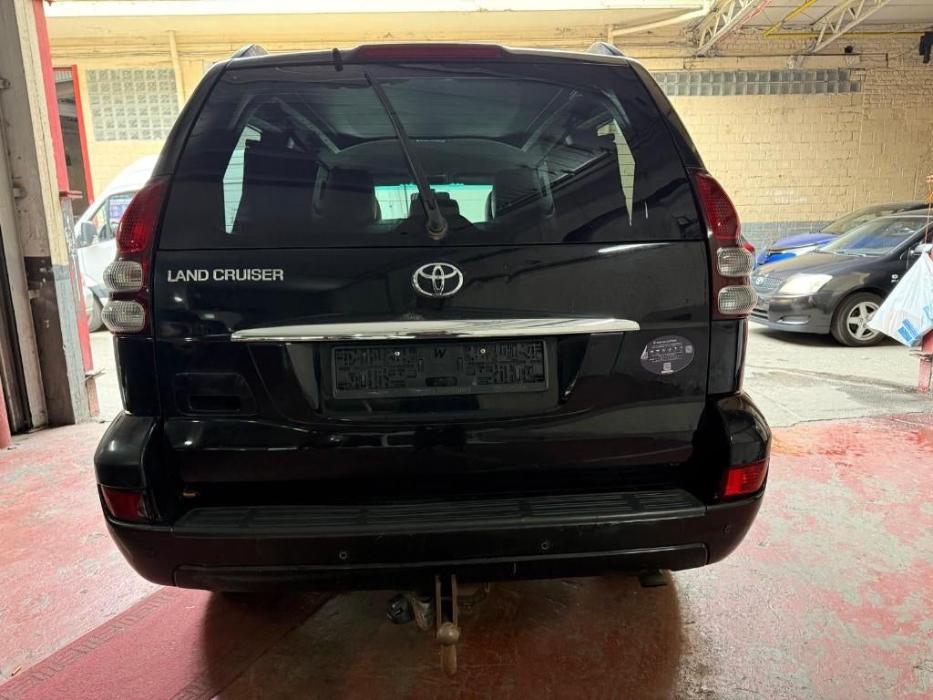 toyota land cruiser, 4 cilinders, Zwart, Leder, Diesel