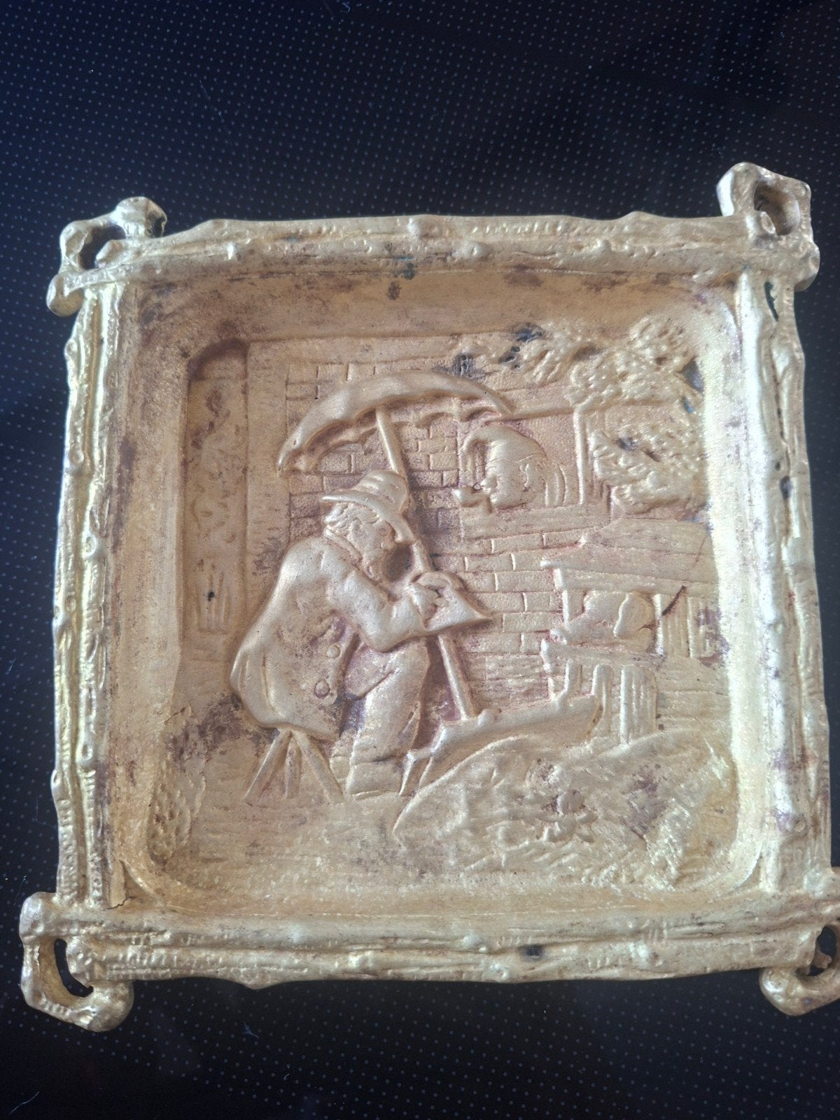 ancien vide poche, Antiquités & Art, Enlèvement ou Envoi, Cuivre