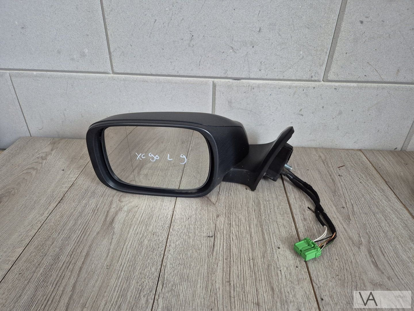 Volvo XC90 2002 - 2006 spiegel links 9 draden lampje €100, Gebruikt, -, -, Ophalen of Verzenden