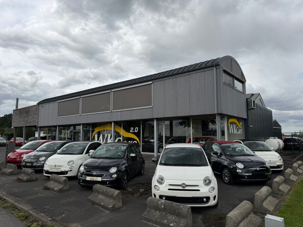 7 stuks op stock van de Fiat 500 in benzine, Auto's, Fiat, Bedrijf, Te koop, ABS, Airbags, Airconditioning, Bluetooth, Boordcomputer