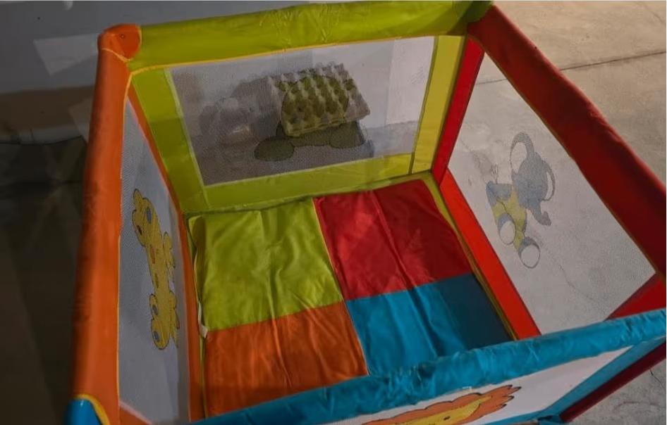 Games Park opvouwbaar kinderbed in nieuwstaat, Ophalen, Nieuw, Ledikant