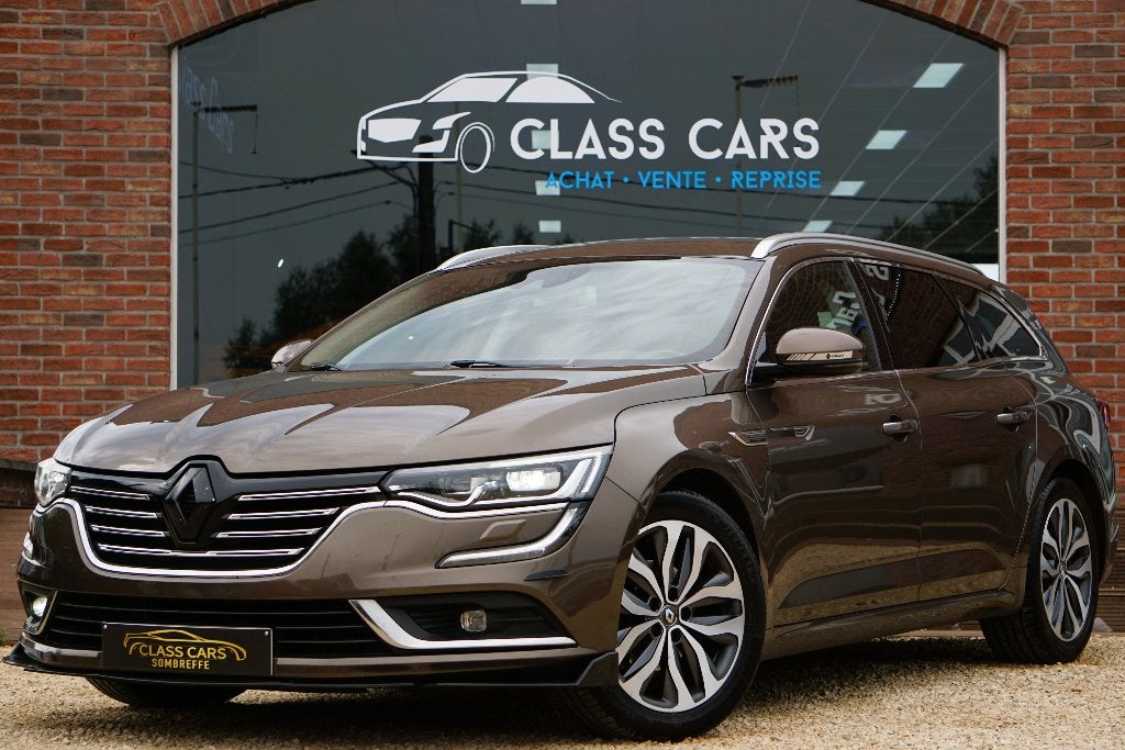 RENAULT TALISMAN SW 1.6 TCe INITIALE PARIS / AUTO, Autos, Renault, Cuir, Entreprise, Noir, Automatique