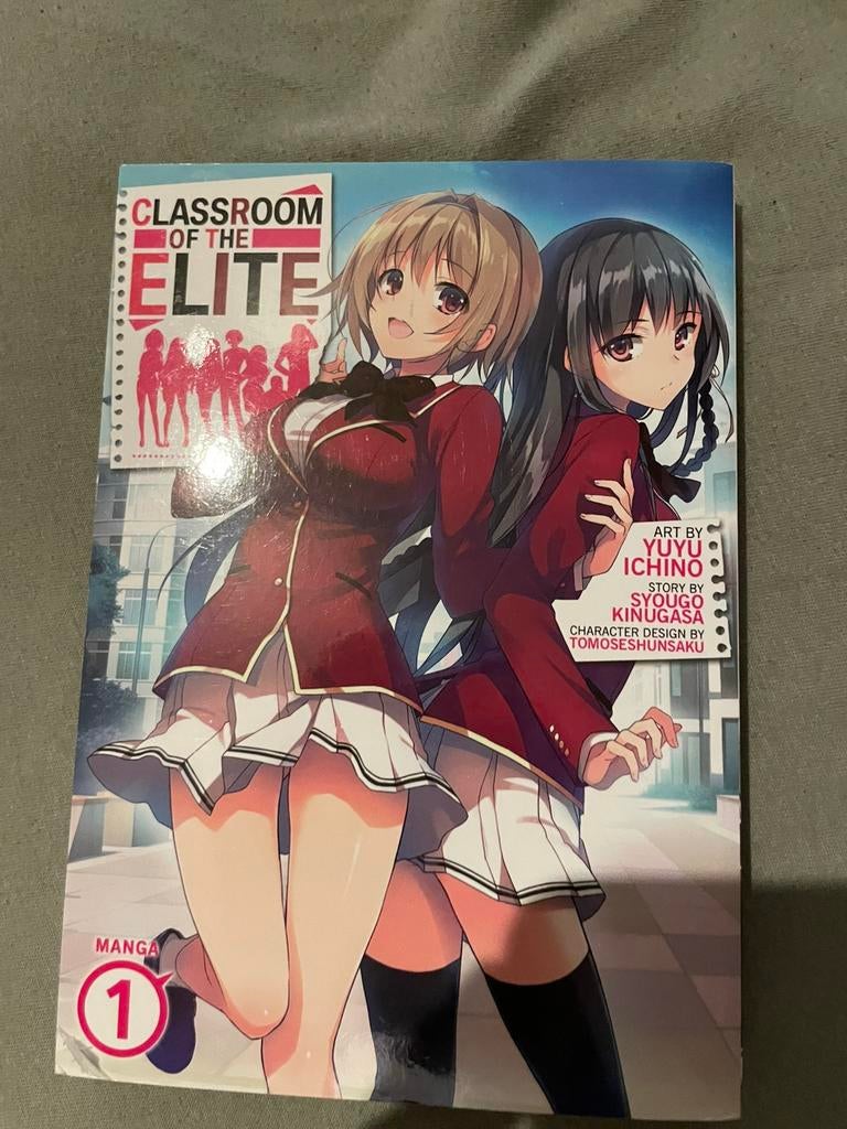 Classroom of the elite manga engels, Ophalen, Zo goed als nieuw