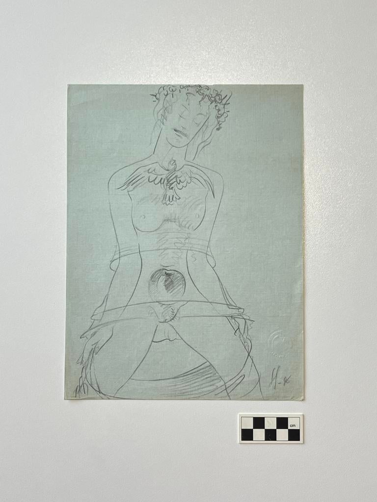 Victor Servranckx originele tekening, Verzenden, Zo goed als nieuw
