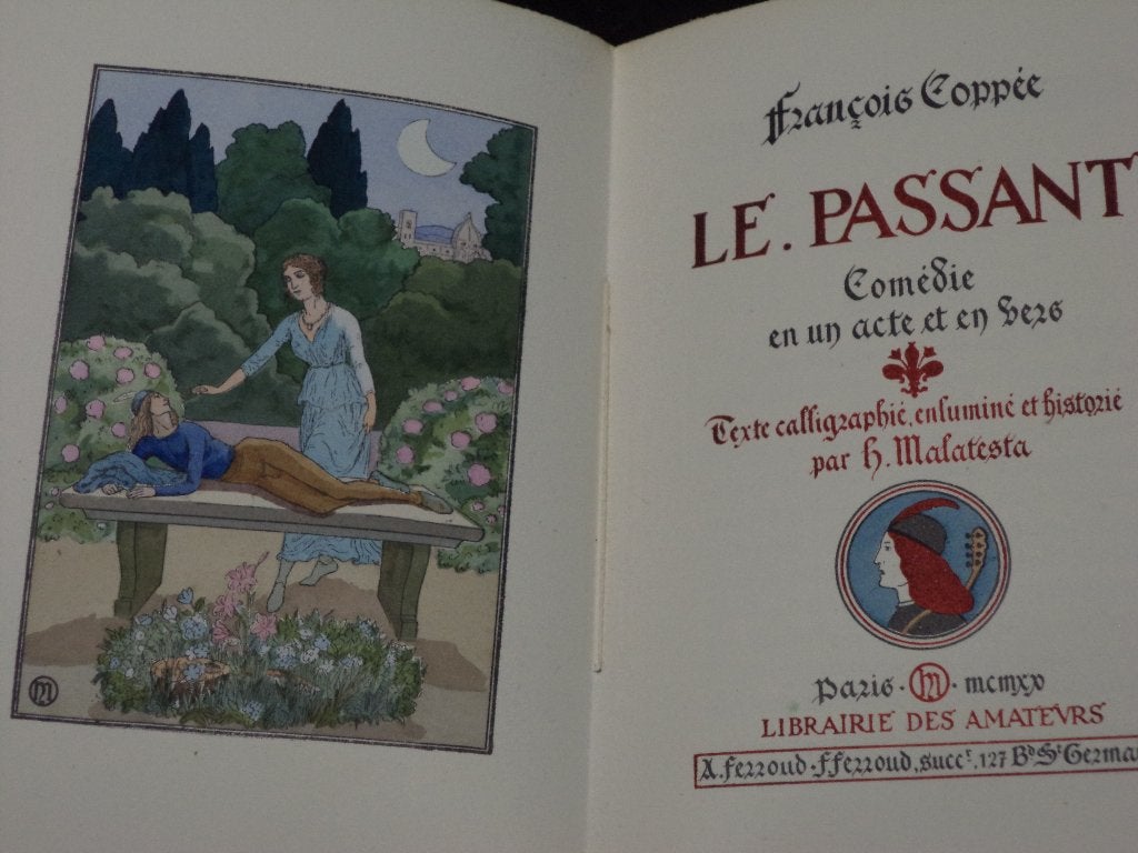1920 François COPPEE H. MALATESTA 'Le passant Comédie N146, Enlèvement ou Envoi