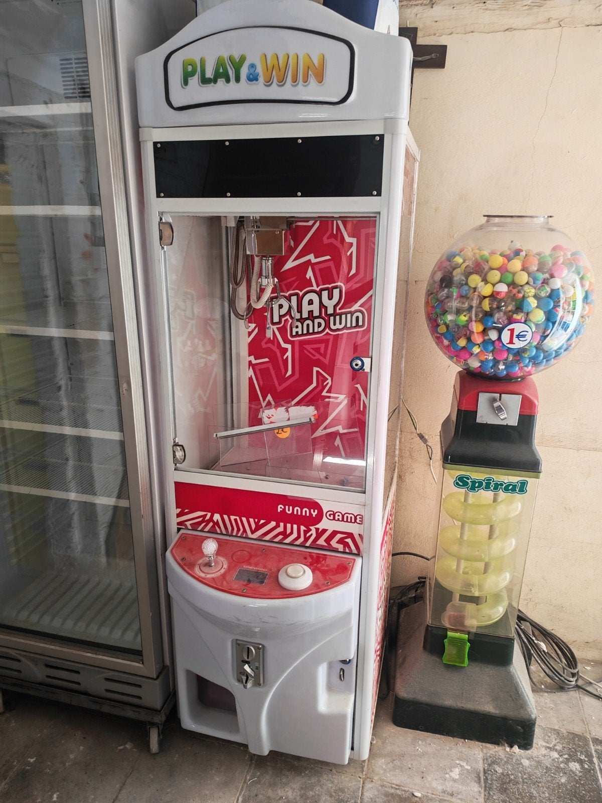 altijd prijs grijpkraan kermis, Verzamelen, Automaten | Overige, Ophalen